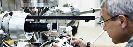 Pulsed laser deposition facility
