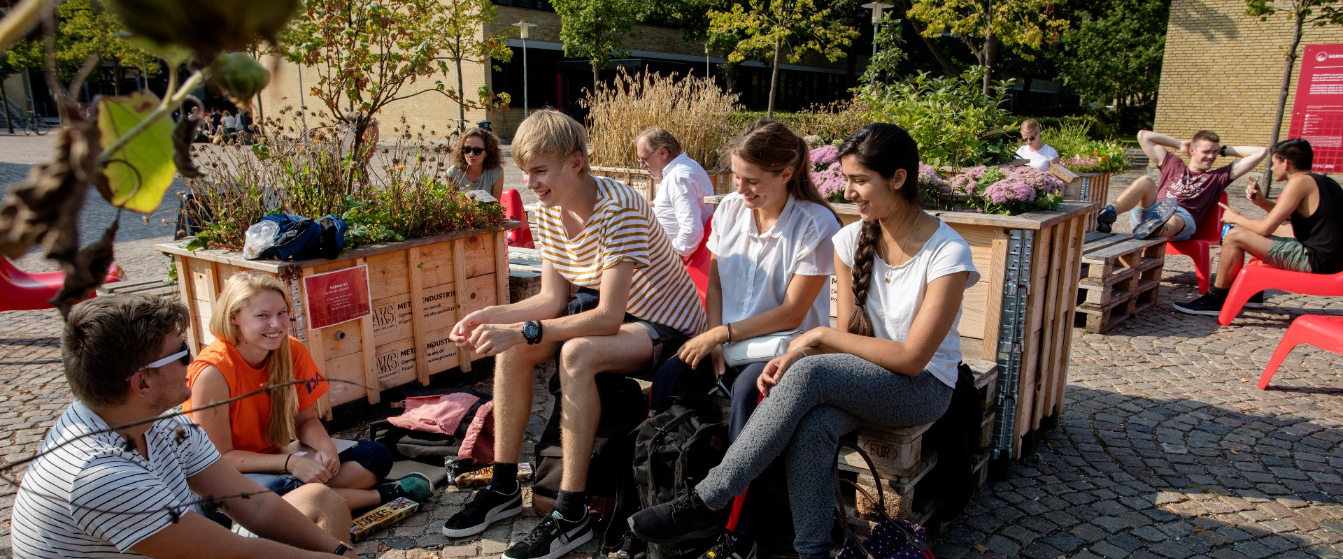 Students at DTU Lyngby