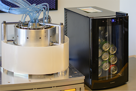 Magnetocaloric refrigerator built at DTU Energy